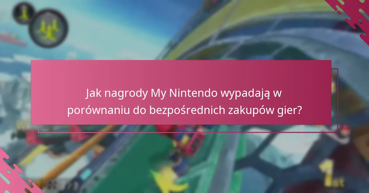 Kto jest uprawniony do nagród My Nintendo na ulepszenia gier?