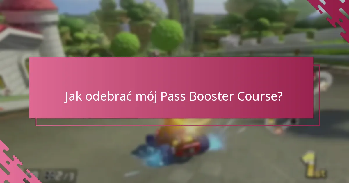 Jakie są metody kontaktu z obsługą Pass Booster Course?