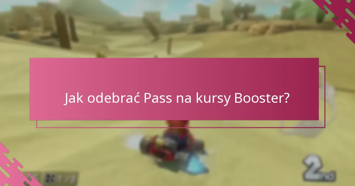 Jakie oferty są dostępne z Pass na kursy Booster?