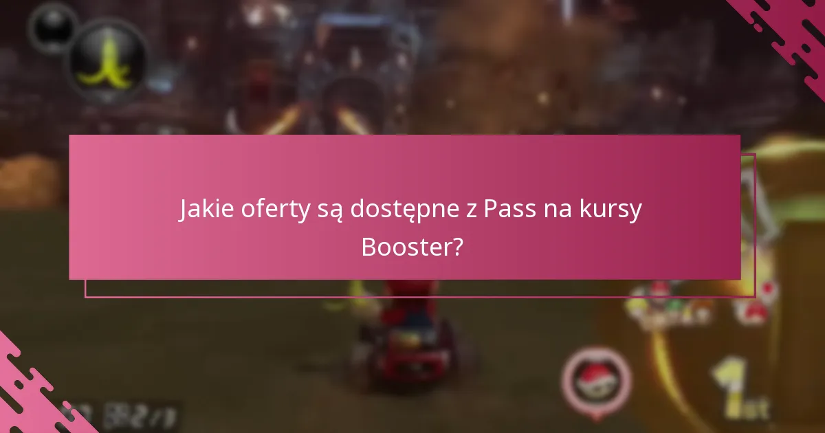 Jak odebrać Pass na kursy Booster?