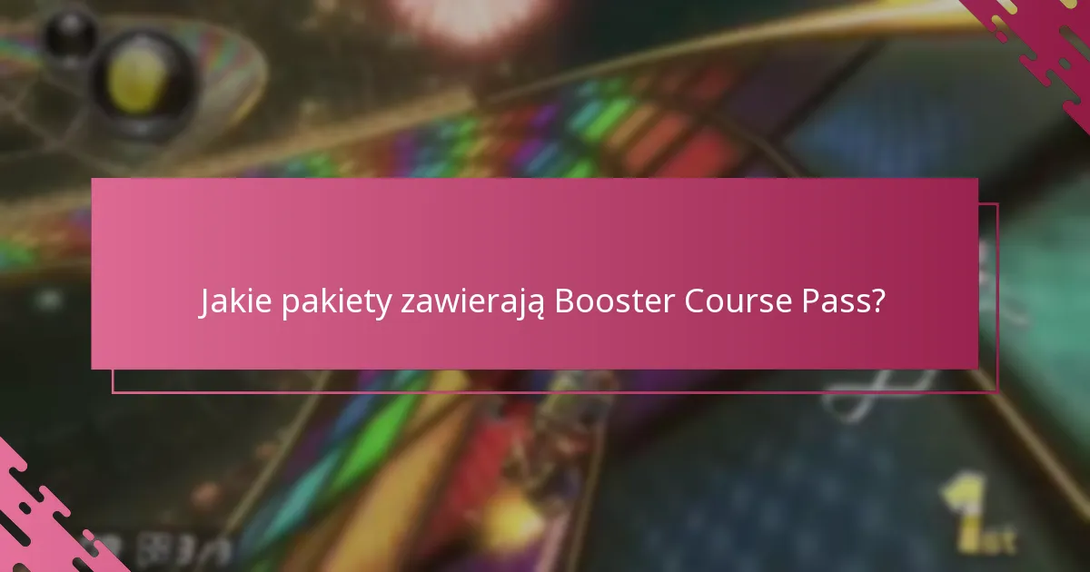 Jakie są opcje cenowe dla Booster Course Pass?